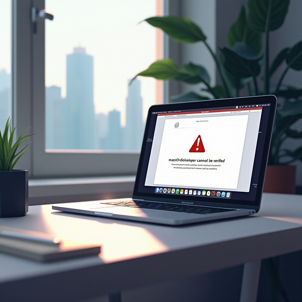 не удается проверить разработчика macOS