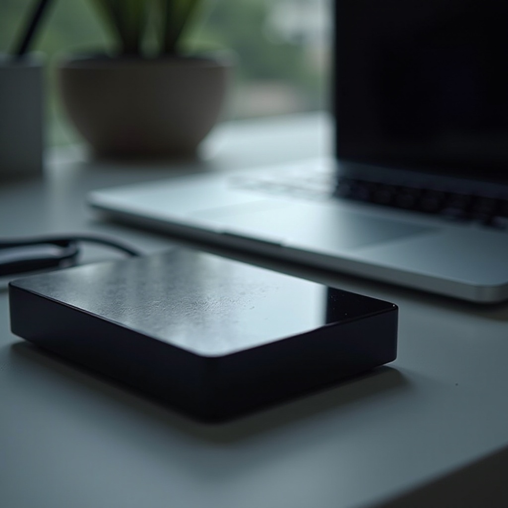 zewnętrzny dysk twardy, który automatycznie tworzy kopie zapasowe