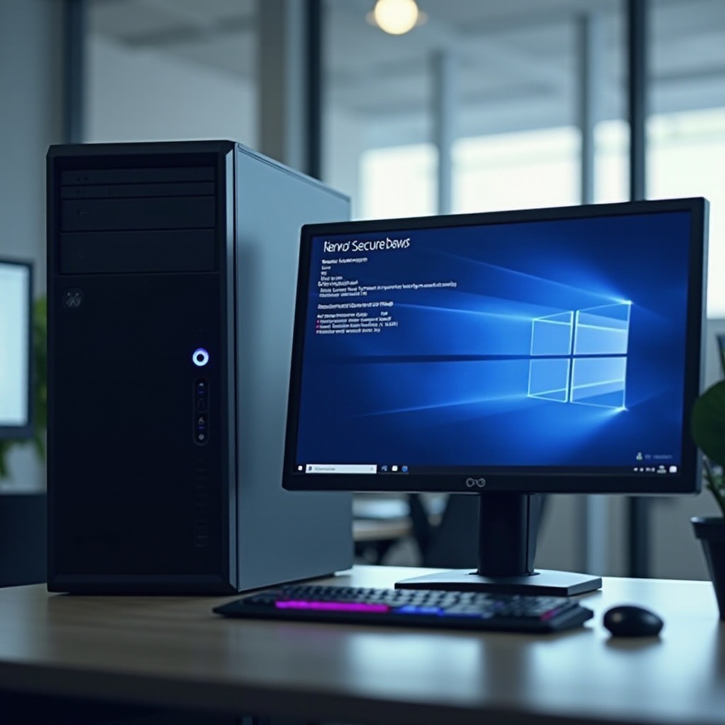 como desativar o secure boot no Windows 10