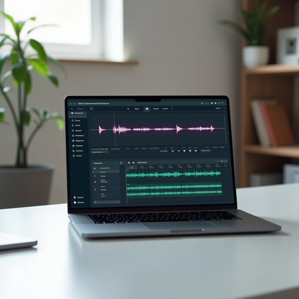 การตัดต่อเพลงบน Chromebook