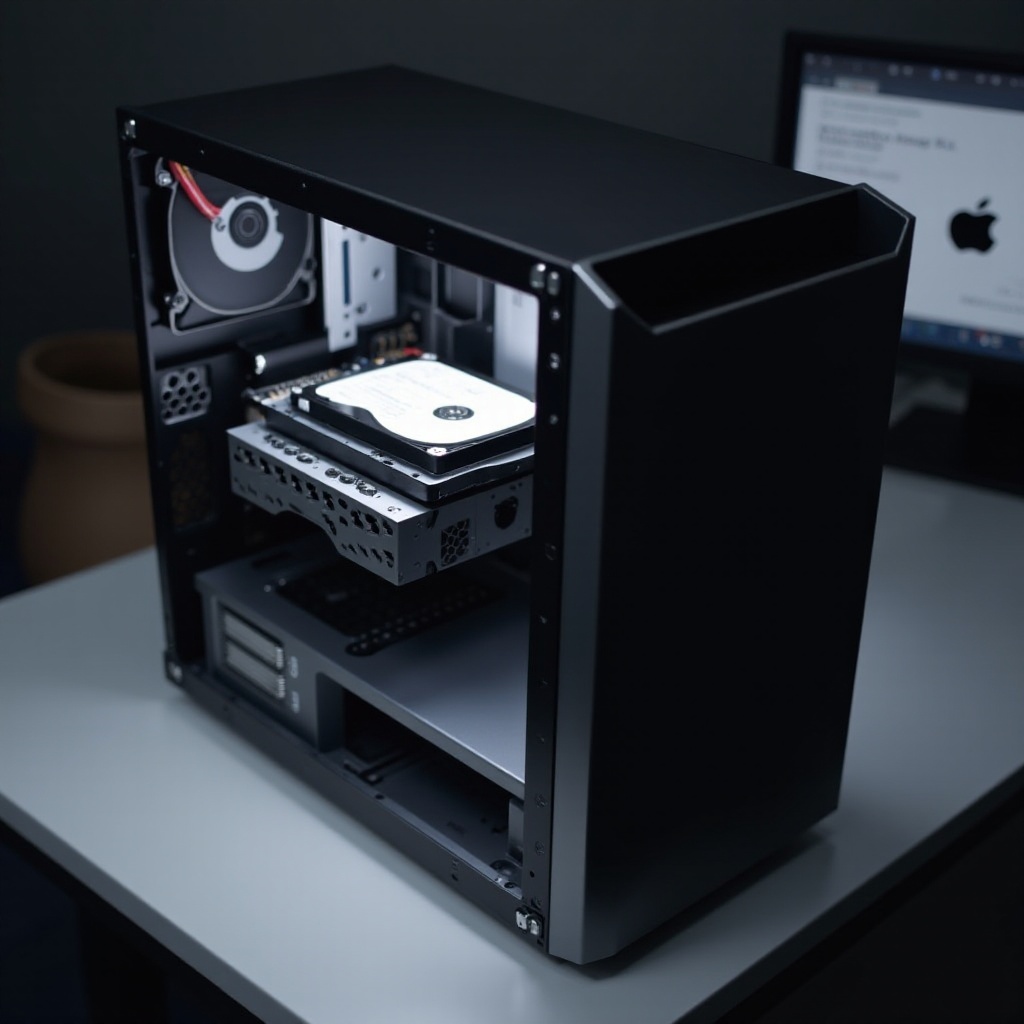 deveria ter um disco rígido no seu PC