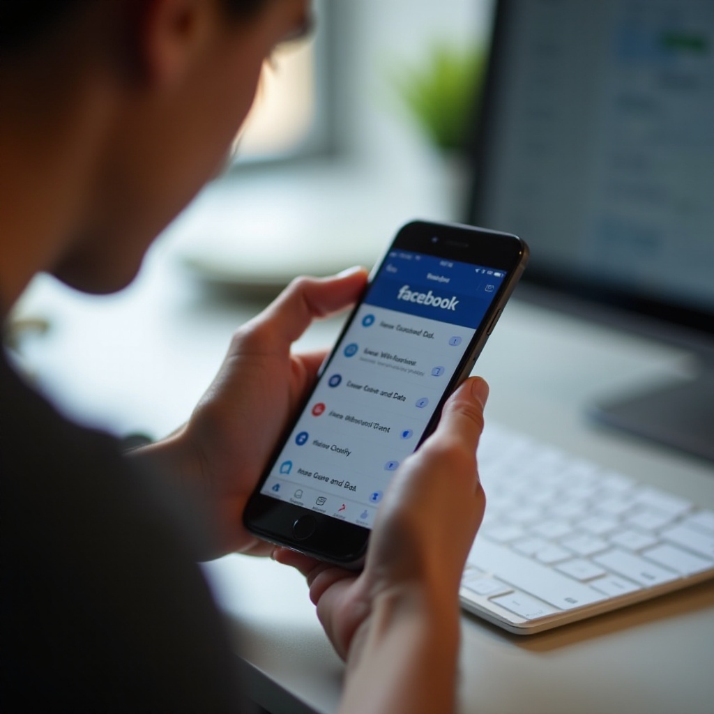 как исправить ошибку запроса в Facebook на iPhone