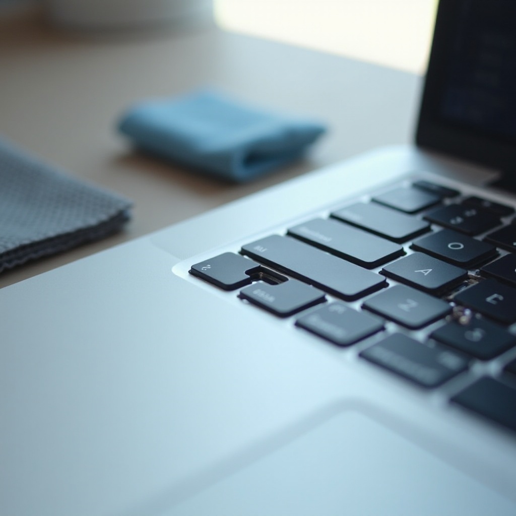 ปุ่มค้างบน MacBook Pro