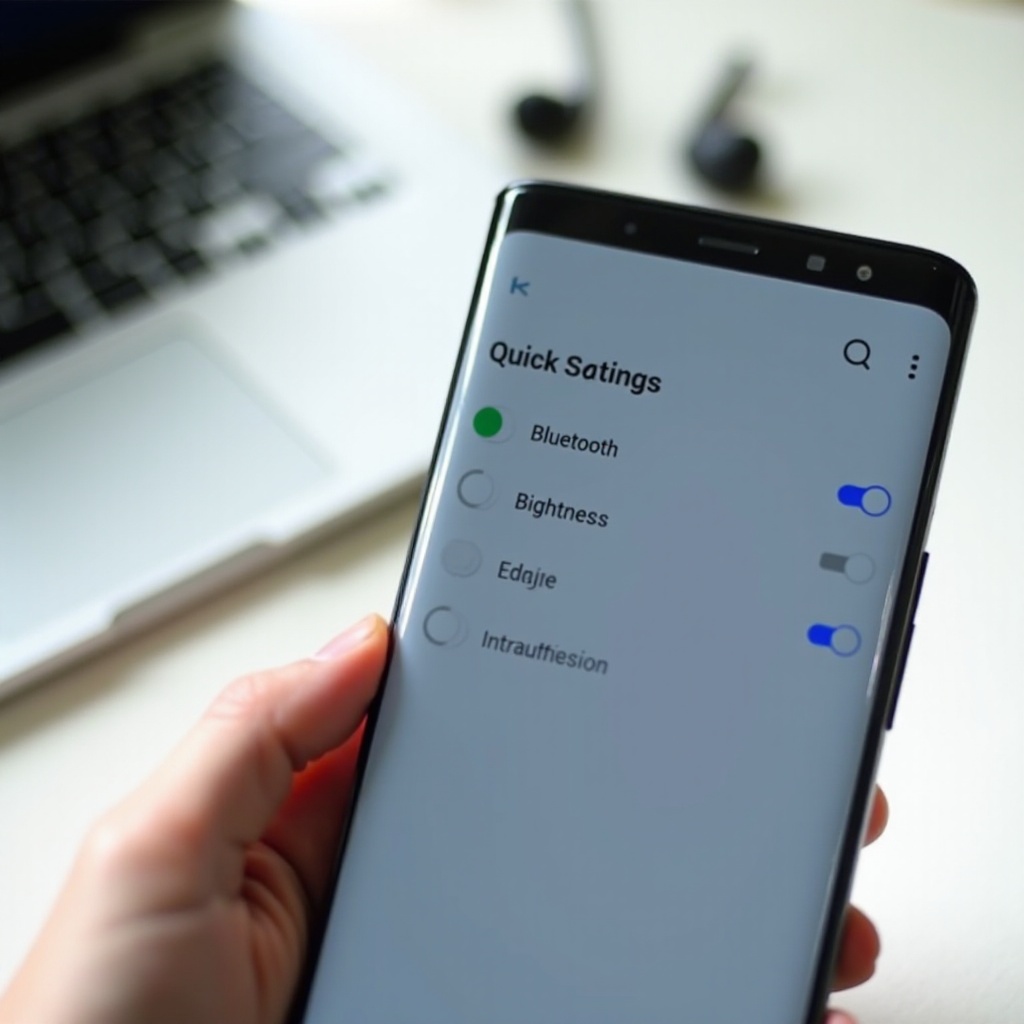 Быстрые настройки Samsung