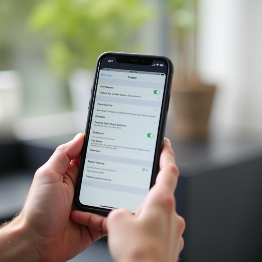 como mudar o tamanho da fonte no iPhone
