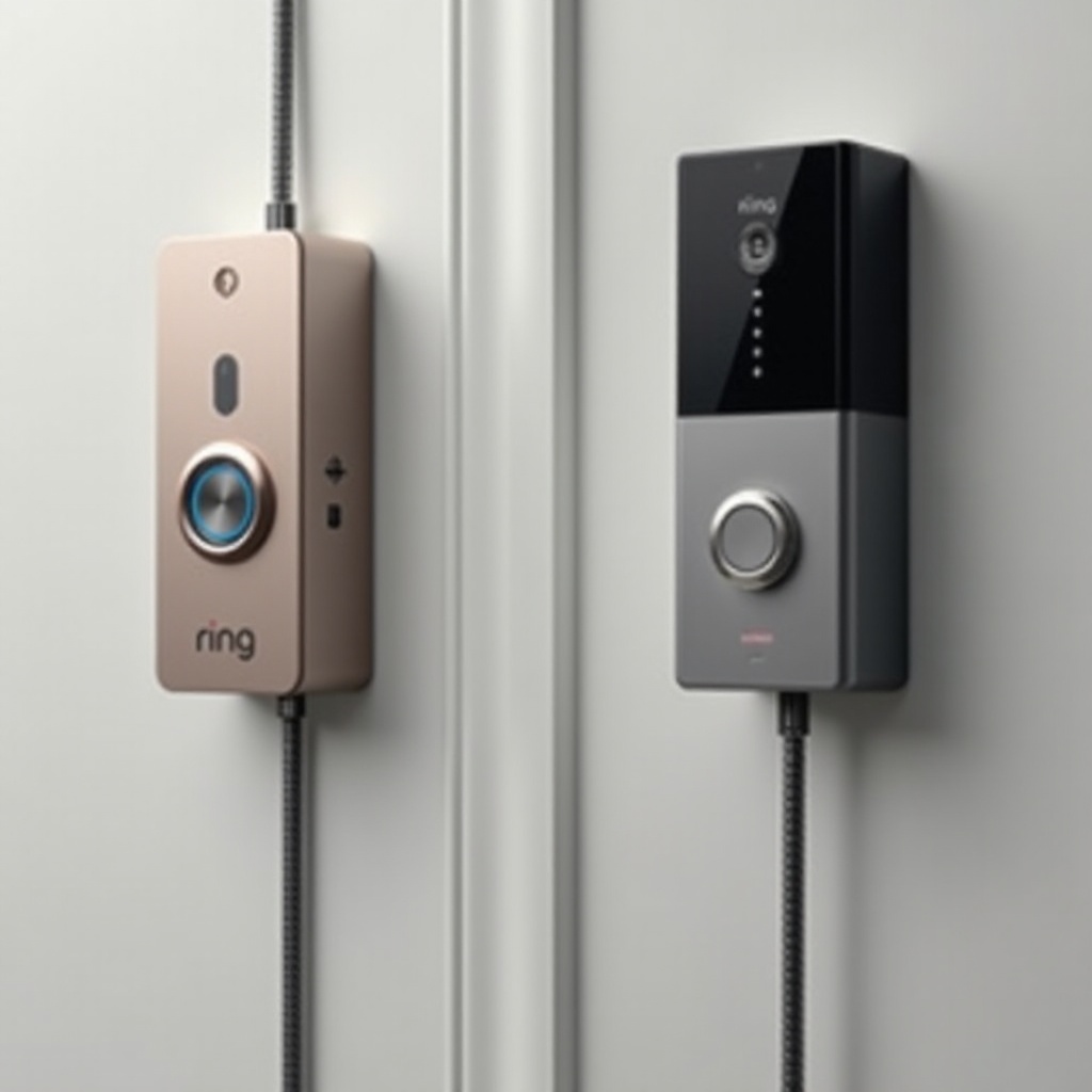 ring против nest проводной дверной звонок