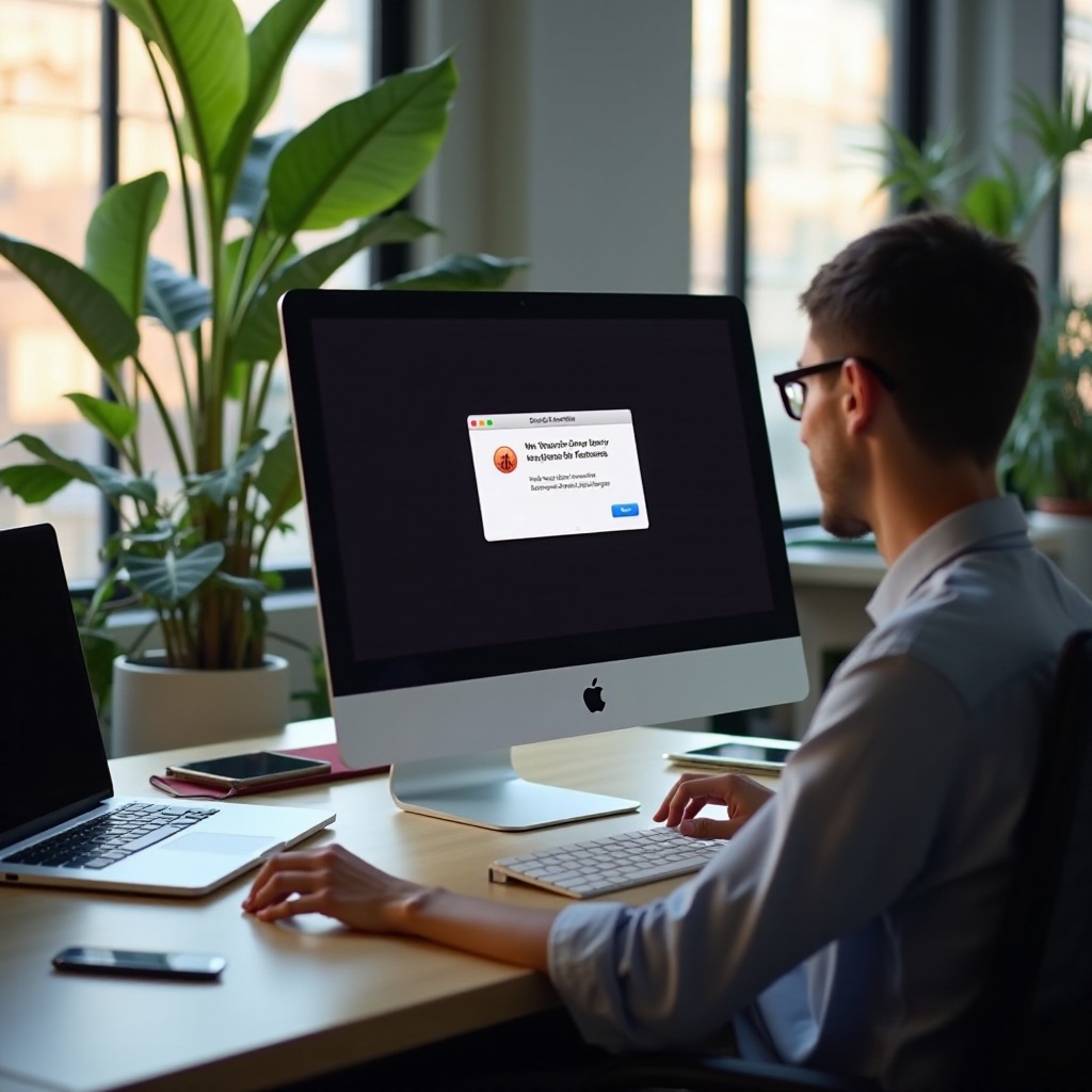 não é possível verificar o desenvolvedor do macOS