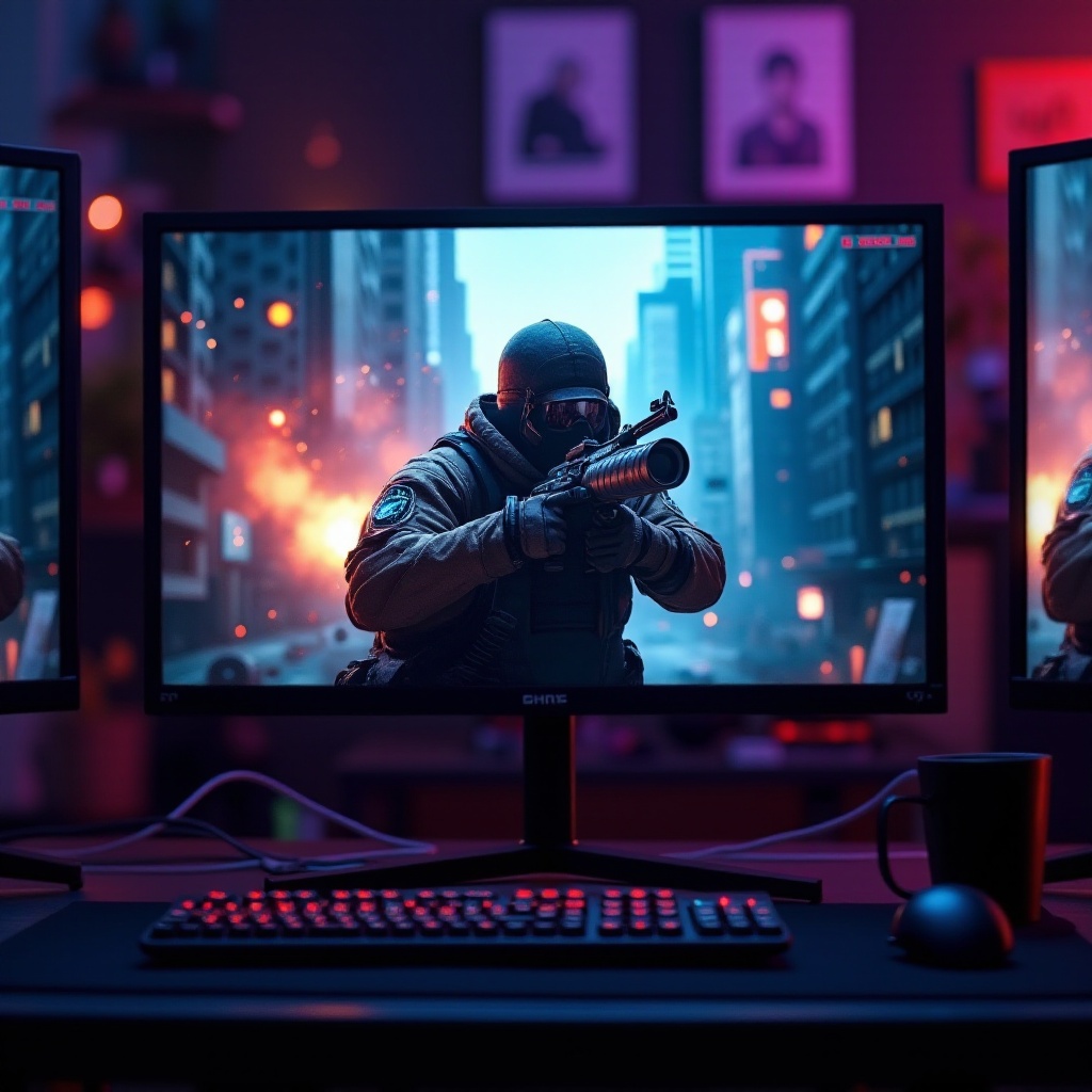 melhores monitores de jogos para fps