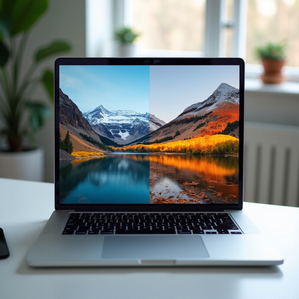 เปลี่ยนพื้นหลังแล็ปท็อป